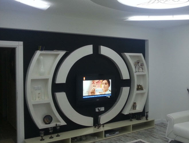 Alçıpan TV Ünitesi